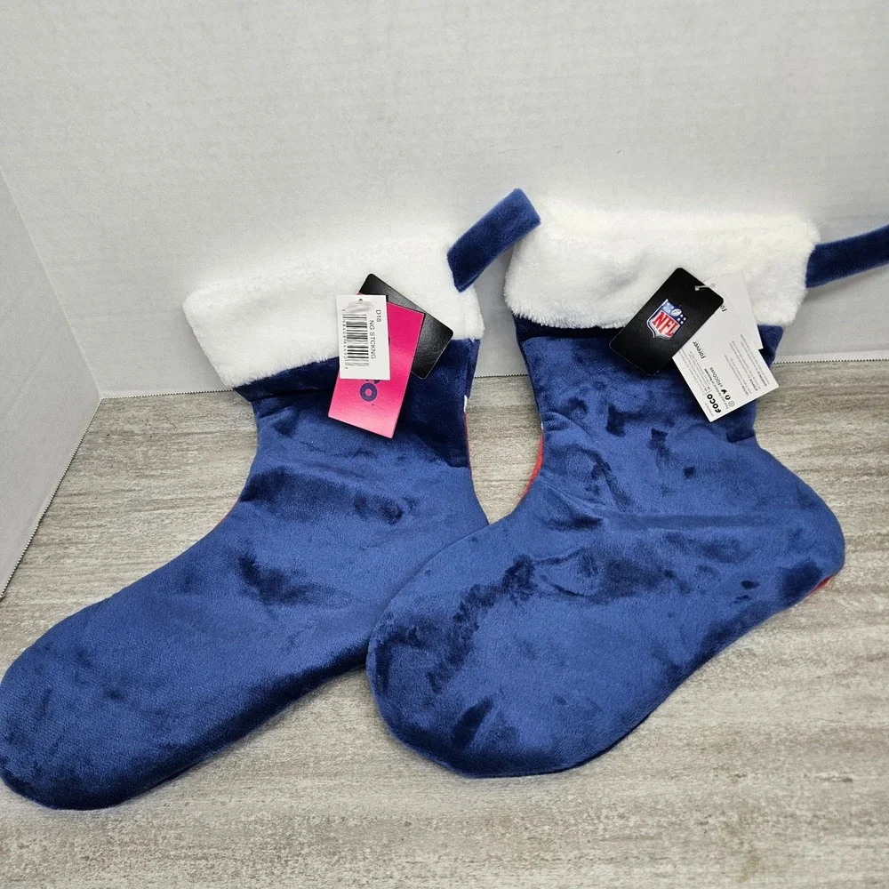 New York Giants NFL‎ Christmas Stocking Holiday Decor Home Football Fan Gift